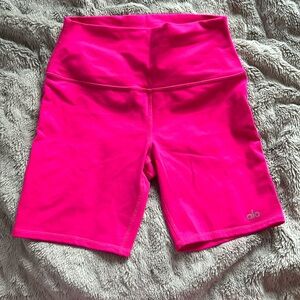 alo High Waisted 5” Biker Shorts